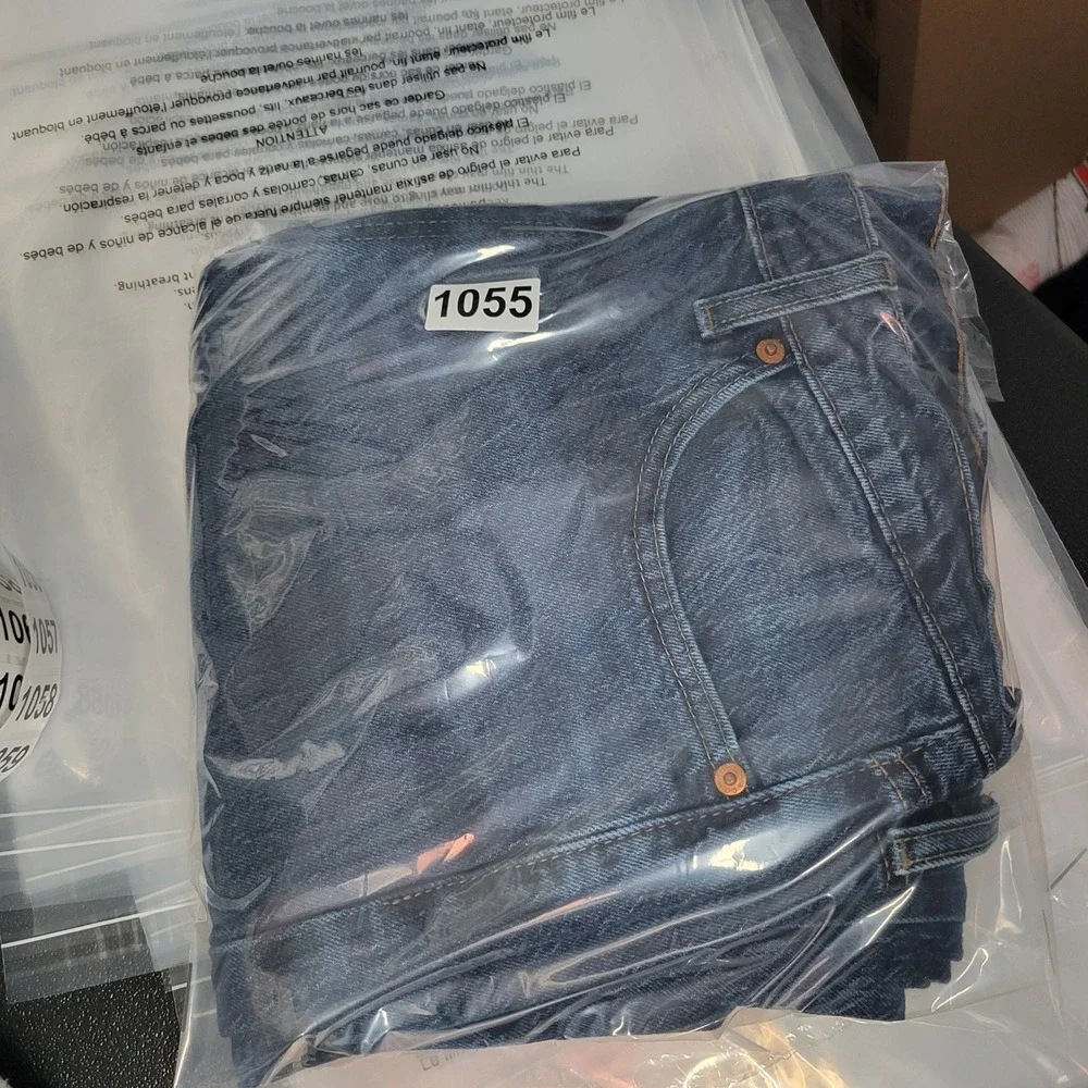 Levi's 511 Slim Fit Jeans Mens 38x32 Dark Wash Blue Denim Pants